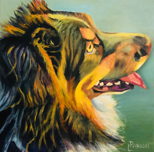 “Huck” - (c)2025 Lauren Parish Art