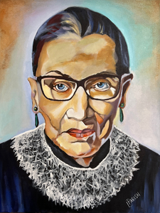 Notorious RBG - (c)2025 Lauren Parish Art