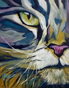 “I’ll Be Watching You” - (c)2025 Lauren Parish Art