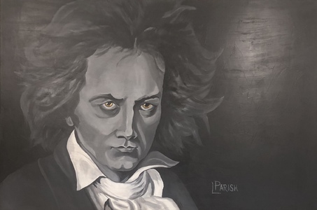 “Beethoven” - (c)2025 Lauren Parish Art