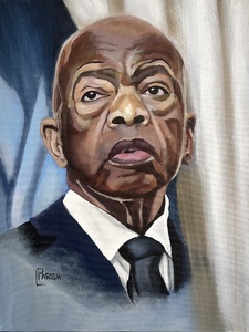 “Good Trouble” - (c)2025 Lauren Parish Art