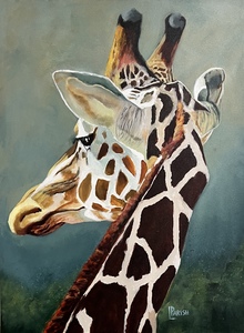 “Giraffe” - (c)2025 Lauren Parish Art