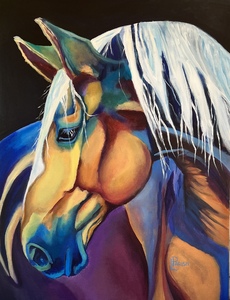 “Palomino” - (c)2025 Lauren Parish Art