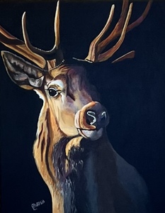 “Out of the Darkness” - (c)2025 Lauren Parish Art