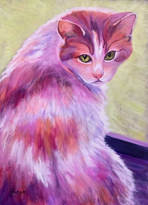 Thelma in Pink - (c)2026 Lauren Parish Art