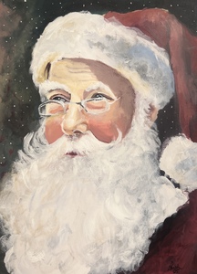 Santa - (c)2026 Lauren Parish Art