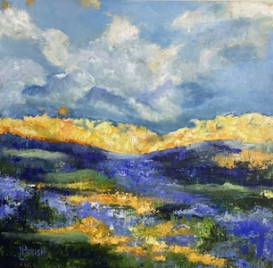Bluebonnet Fields Forever - (c)2026 Lauren Parish Art