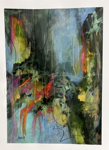 The Green Divide - (c)2026 Lauren Parish Art