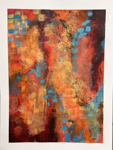 Fire, Interrupted - (c)2026 Lauren Parish Art